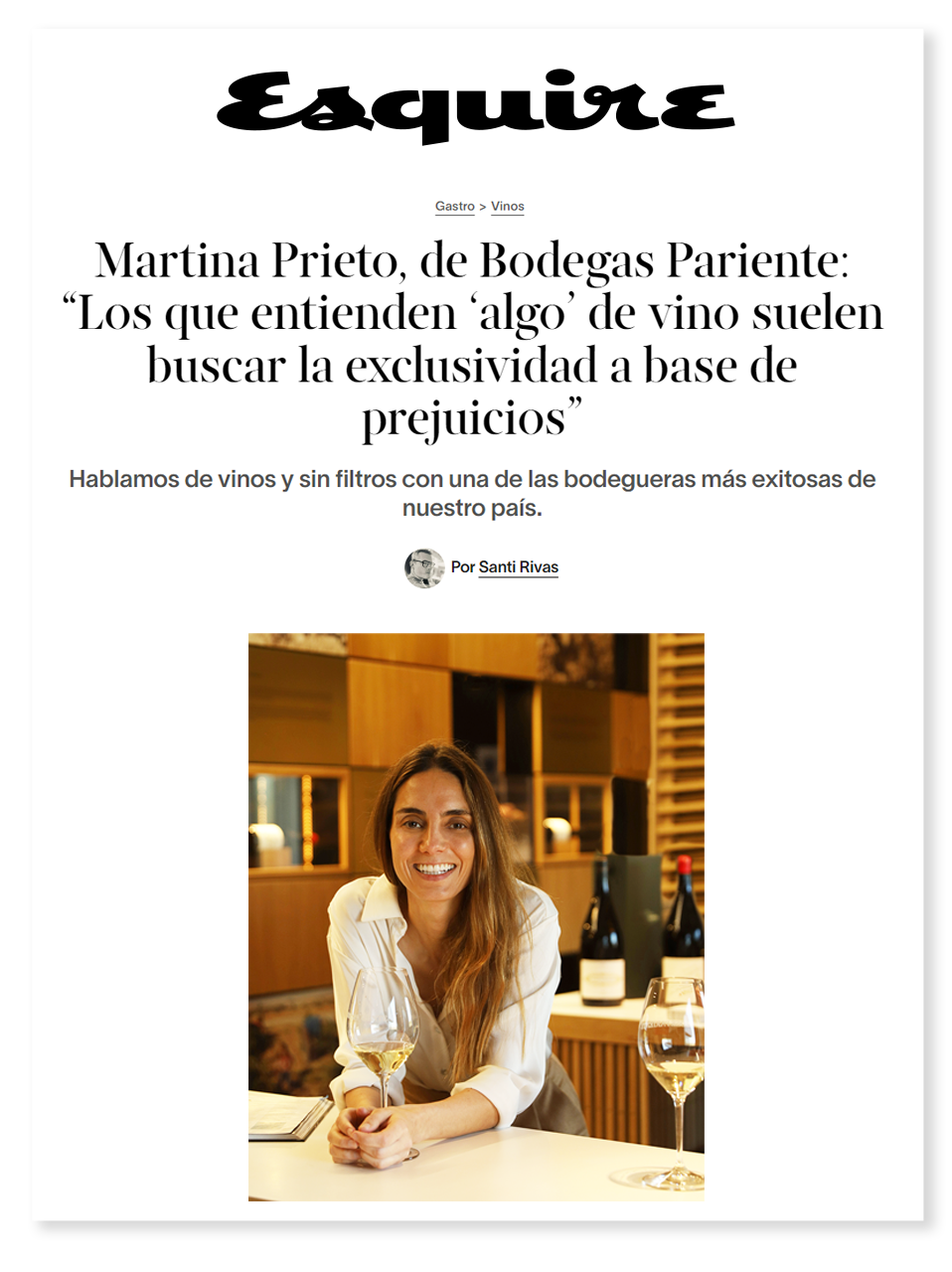 Esquire Martina Prieto